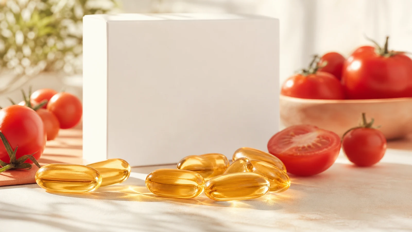 Gélules autobronzantes Derma Solaire et tomates